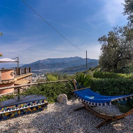 Villa Caruso Private Heated Pool & Sea View Соренто Екстериор снимка