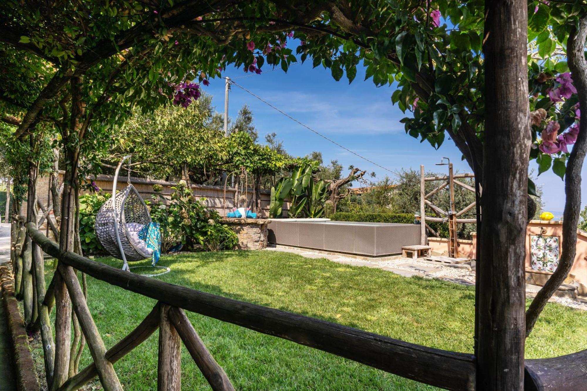 Villa Caruso Private Heated Pool & Sea View Соренто Екстериор снимка