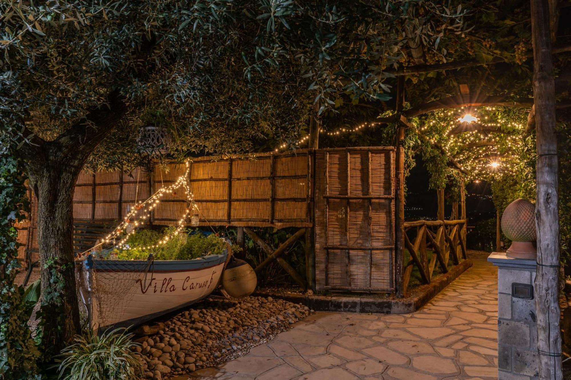 Villa Caruso Private Heated Pool & Sea View Соренто Екстериор снимка